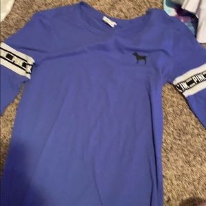 PINK purple long sleeves shirt